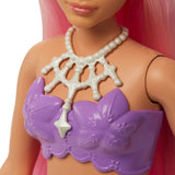 BARBIE DREAMTOPIA MERMAID DOLL CURVY PINK HAIR  [HGR08/HGR09]