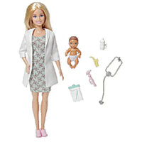 BARBIE DOCTOR & NEWBORN SET  [GVK03]