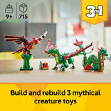 CREATOR 3IN1 MEDIEVAL DRAGON - 31161
