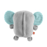 FISHER PRICE PLUSH ELEPHANT BABY TOY SOUND MACHINE WITH VIBRATIONS, CALMING SOUNDS SOOTHER  [HML65]