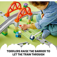DUPLO® TRAIN BRIDGE AND TRACKS EXPANSION SET - 10426