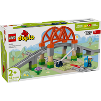 DUPLO® TRAIN BRIDGE AND TRACKS EXPANSION SET - 10426