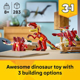 CREATOR 3IN1 FIERCE DINOSAUR - 31379