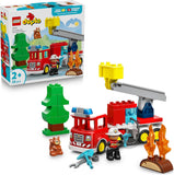 DUPLO® FIRE TRUCK WITH HOSE AND FIREFIGHTER - 10473
