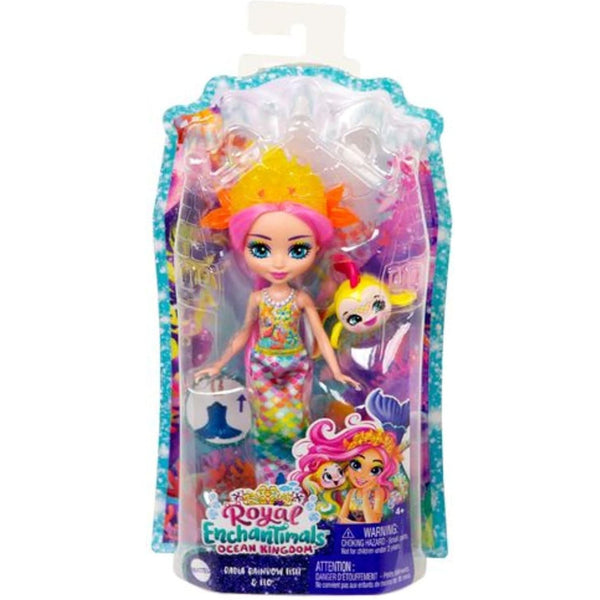 ENCHANTIMALS RADIA RAINBOW-FISH DOLL  [HCF68]