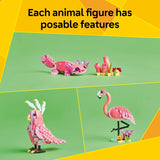 CREATOR 3IN1 WILD ANIMALS: PINK FLAMINGO - 31170