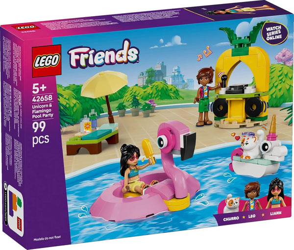 FRIENDS UNICORN & FLAMINGO POOL PARTY - 42658