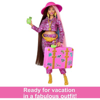 BARBIE EXTRA FLY SAFARI ARTICULATED DOLL WITH FASHION SET  [HPT48]