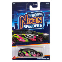 HOT WHEELS NEON SPEEDERS - FORD FOCUS RS  [HLH72]