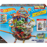 HOT WHEELS ULTIMATE GARAGE TRACK SET WITH 2 TOY CARS  [GJL14]