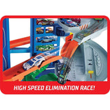 HOT WHEELS ULTIMATE GARAGE TRACK SET WITH 2 TOY CARS  [GJL14]