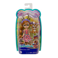 ENCHANTIMALS DOLL & ANIMALS - GABRIELLA GAZELLE™ & RACER™  [FNH22/HKN13]