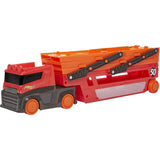 HOT WHEELS MEGA RED HAULER WUTH 6 EXPANDABLE LEVELS  [GHR48]