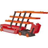 HOT WHEELS MEGA RED HAULER WUTH 6 EXPANDABLE LEVELS  [GHR48]