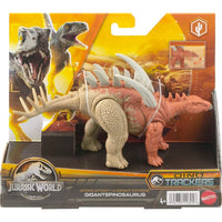 JURASSIC WORLD STRIKE ATTACK DINOSAUR TOYS WITH SINGLE STRIKE ACTION - GIGANSPINOSAURUS  [HLN63]