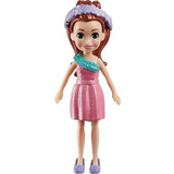 POLLY POCKETS SMALL FASHION DOLL - GREEN TUTU  [HNF50/HKV82]