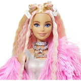 BARBIE EXTRA DOLL - FLUFFY PINK JACKET   [GRN28]