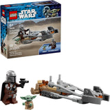 LEGO® STAR WARS™ THE MANDALORIAN & GROGU'S SPEEDER BIKE™ - 75436