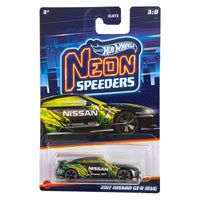 HOT WHEELS NEON SPEEDERS - 2017 NISSAN GT-R (R35)  [HLH72]