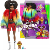 BARBIE EXTRA DOLL - RAINBOW COAT  [GVR04]