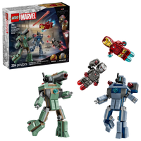 MARVEL® IRON MAN & WAR MACHINE VS HAMMER DRONES - 76320
