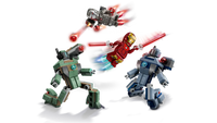 MARVEL® IRON MAN & WAR MACHINE VS HAMMER DRONES - 76320