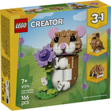 CREATOR 3IN1 CUTE HAMSTER WITH A FLOWER - 31376