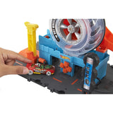 HOT WHEELS CITY SUPER TWIST TIRE SHOP  [HDP02]