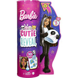 BARBIE CUTIE REVEAL PANDA PLUSH COSTUME DOLL WITH PET, COLOUR CHANGE  [HHG22]