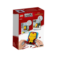 MARVEL® BRICK SKETCHES IRON MAN - 40535