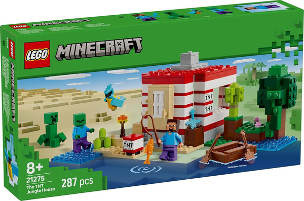 MINECRAFT® THE TNT JUNGLE HOUSE - 21275