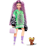 BARBIE EXTRA DOLL WITH LAVENDER HAIR  [HHN10]