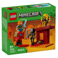 MINECRAFT® THE NETHER LAVA BATTLE - 21266
