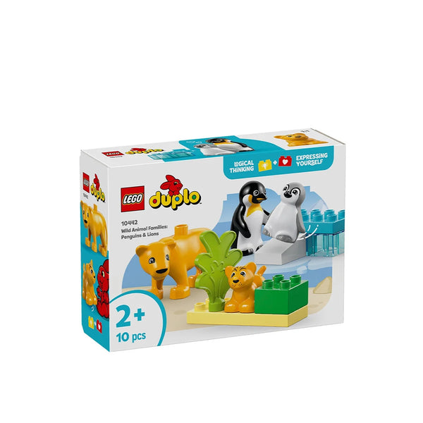 DUPLO® WILD ANIMALS FAMILIES: PENGUINS & LIONS - 10442