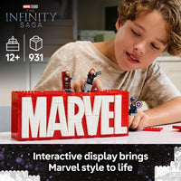 MARVEL® LOGO & MINIFIGURES - 76313
