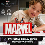 MARVEL® LOGO & MINIFIGURES - 76313