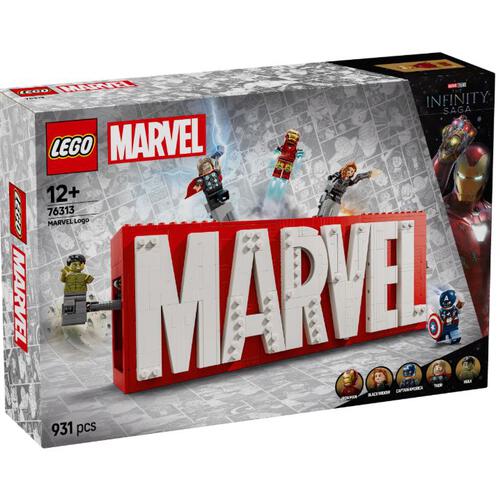 MARVEL® LOGO & MINIFIGURES - 76313