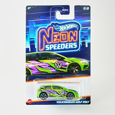 HOT WHEELS NEON SPEEDERS - VOLKSWAGEN GOLF MK7  [HLH72]