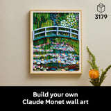 LEGO® ART CLAUDE MONET - BRIDGE OVER A POND OF WATER LILIES - 31220