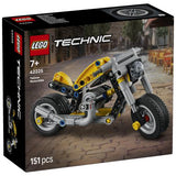 TECHNIC YELLOW MOTORCYCLE - 42225