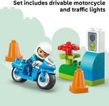 DUPLO® BLUE POLICE MOTORCYCLE - 10471