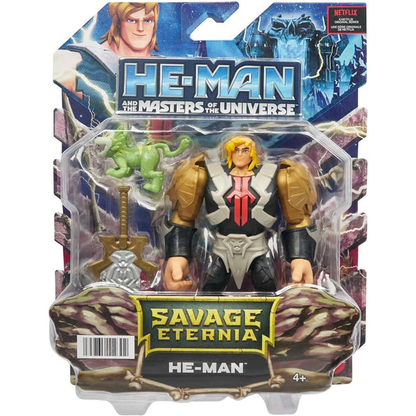 HE-MAN AND THE MASTERS OF THE UNIVERSE SAVAGE ETERNIA ACTION FIGURE  [HLF51]