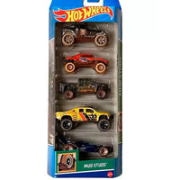 HOT WHEELS 5 PACK ASSORTED - MUD STUDS™  [1806]