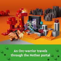 MINECRAFT® THE NETHER PORTAL AMBUSH - 21255