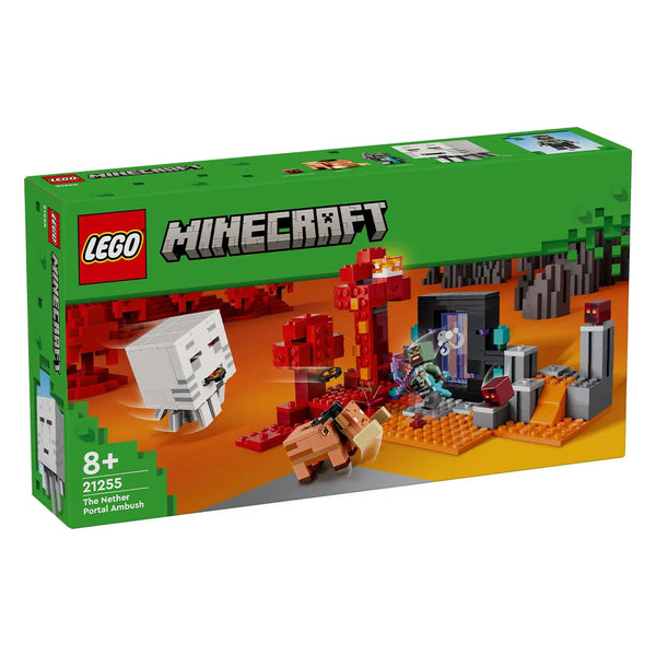MINECRAFT® THE NETHER PORTAL AMBUSH - 21255