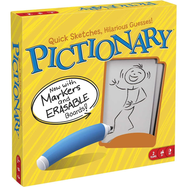 PICTIONARY DRAWING BOARD GAME  [DKD49]