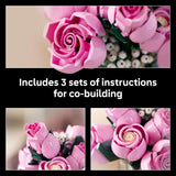 BOUQUET OF PINK ROSES - 10374