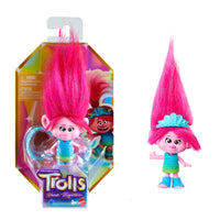 TROLLS FUN FAIR SURPRISE SMALL DOLLS - PINK HAIR  [HNF01]