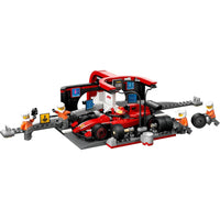 F1® PIT STOP & PIT CREW WITH FERARRI CAR - 60443