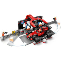 F1® PIT STOP & PIT CREW WITH FERARRI CAR - 60443